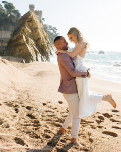 couple shoot on COSTA BRAVA